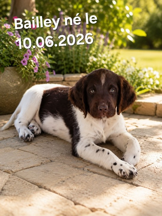 De La Futaie De Stheln - Chiots disponibles - Petit Epagneul de Münster